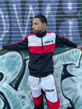 Load image into Gallery viewer, Black,Red,White Tracksuit
