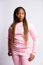 Load image into Gallery viewer, Women&#39;s Pink Two Piece Tracksuit set
