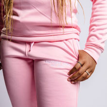 Load image into Gallery viewer, Women&#39;s Pink Two Piece Tracksuit set
